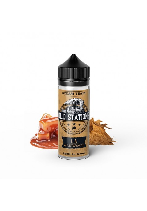 Old Stations LA Wild Tobacco 24/120ML by Steamtrain
