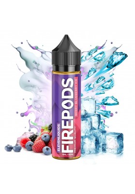 Firepods Berries Blueberries Ice 60ml by Eleven Liquids